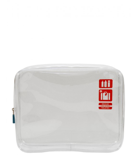 F1 Clear Check-In Toiletry Bag 