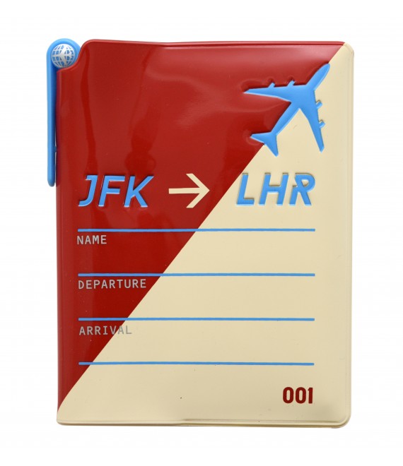 F1 Airportfolio Passport Cover Red