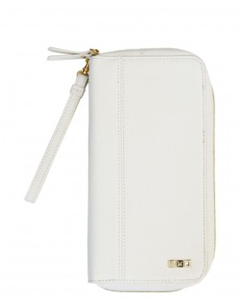 F1 T5 Family Passport Wallet Blanco