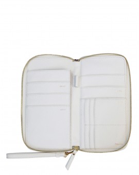 F1 T5 Family Passport Wallet Blanco