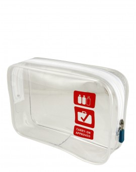 F1 Clear Carry-on Quart Bag