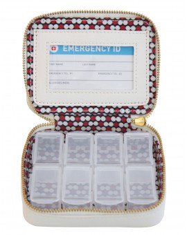 F1 T5 Pill Case Blanco