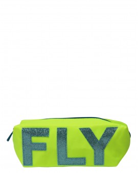 F1 Fly Cosmetic Pouch Yellow