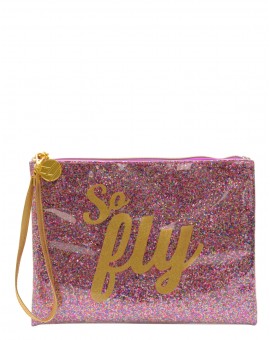 F1 Glitter Pouch Multicolor 