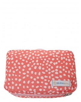 F1 Spacepak Toiletry Happy Dots Coral