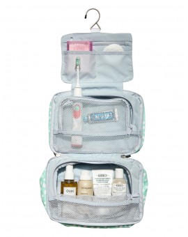 F1 Spacepak Toiletry Dots Sea Foam