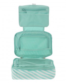 F1 Spacepak Toiletry Stripes Sea Foam 