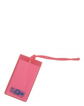 F1 Rubber Tag Pink