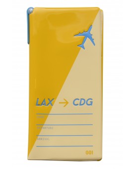 F1 Airportfolio Document Organizer Yellow