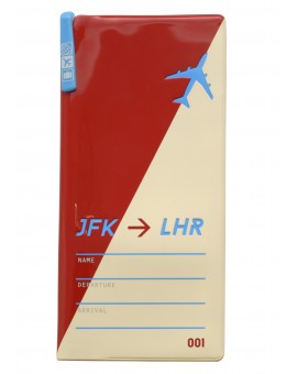 F1 Airportfolio Document Organizer Red