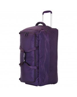 30" Lipault Paris Foldable Wheeled Duffel Purple