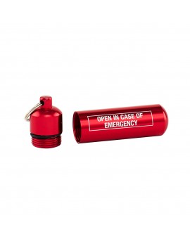 Emergency Capsule Keychain 