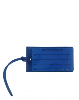 F1 Rubber Tag Blue