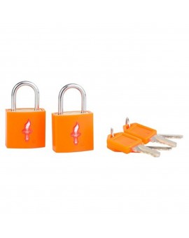 Safe Skies Padlock Set Orange
