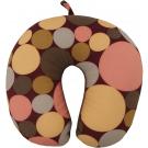 NECK PILLOW PURPLE CIRCLES