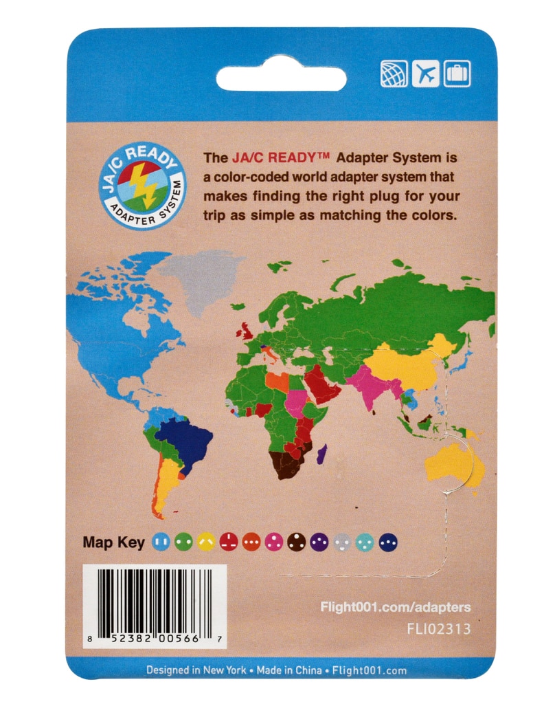 Pink Adapter - India & Middle East Grounded