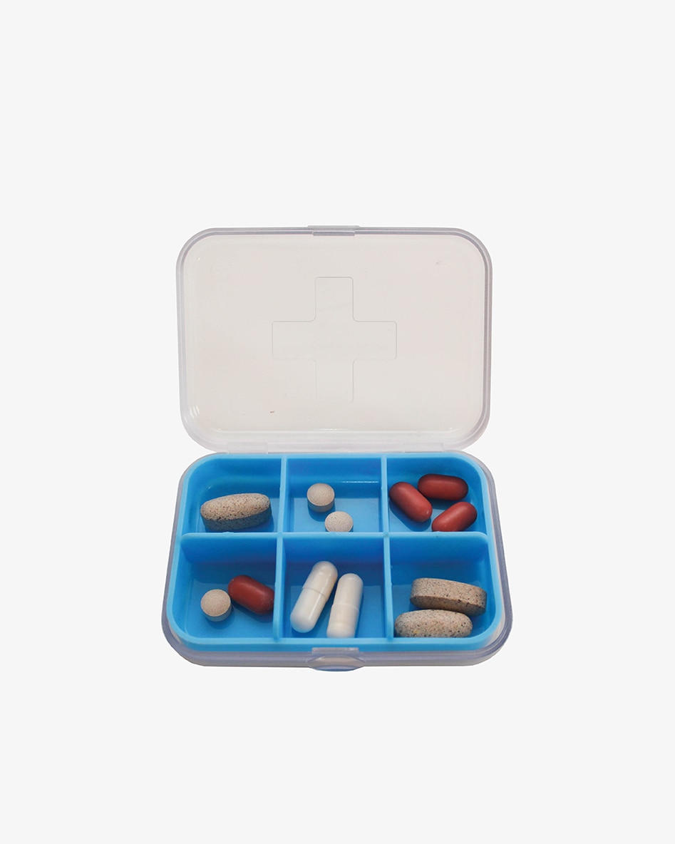 Air Supplies Pill Box Clear