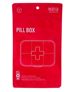 Air Supplies Pill Box Clear