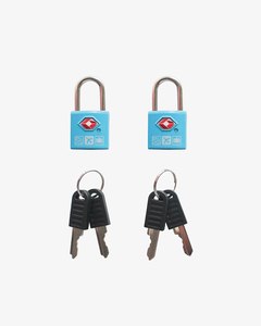 Air Supplies TSA Key Set Lock Blue